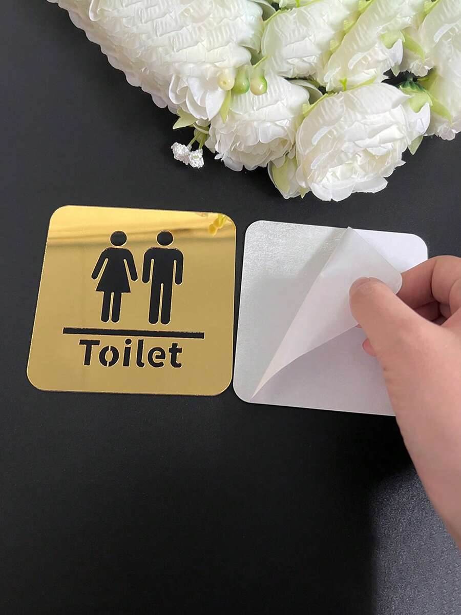 1 kom akrilno ogledalo-nalepnica za vrata kupatila
