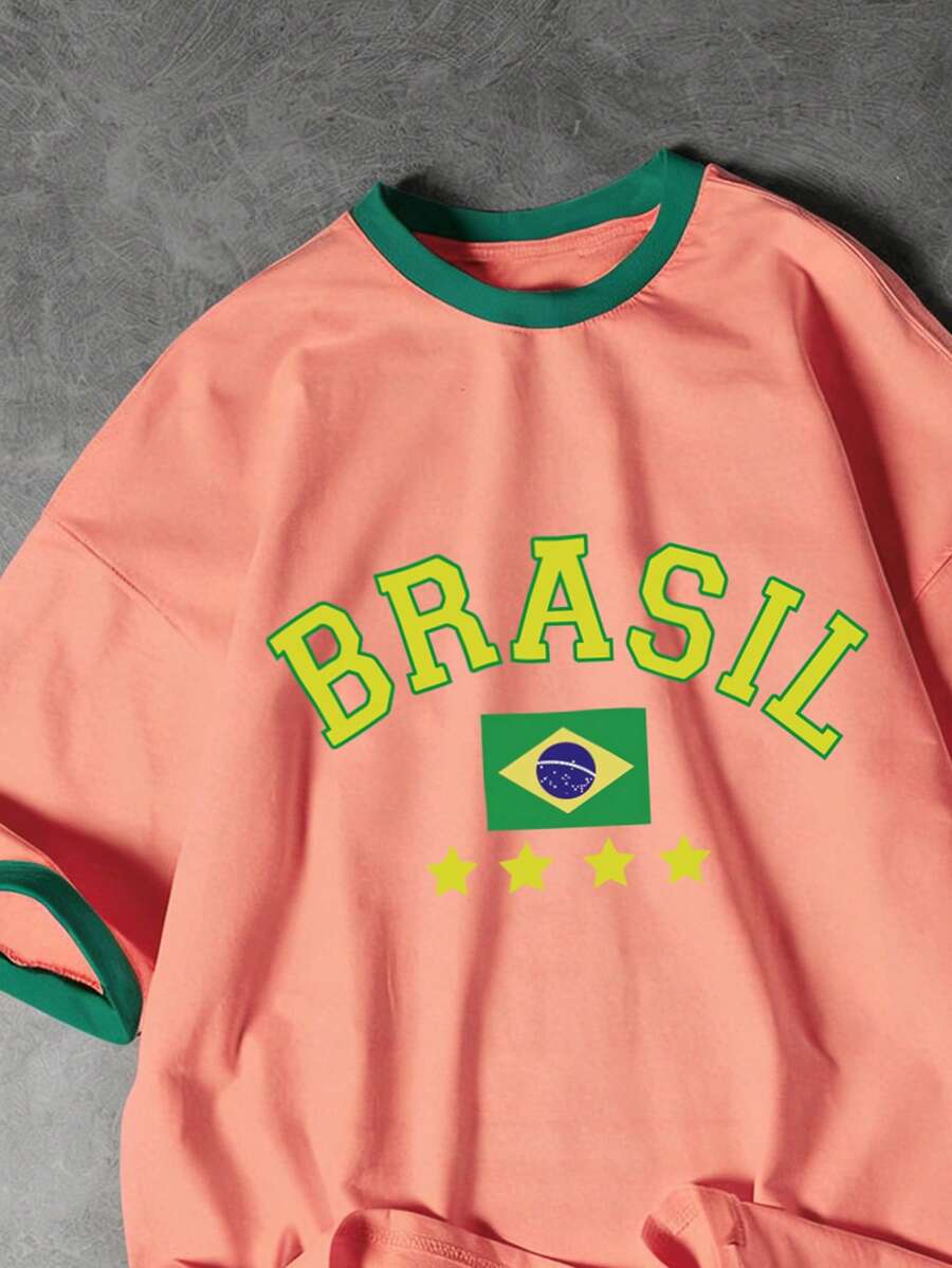 Muška  Brazil fudbalska majica kratkih rukava