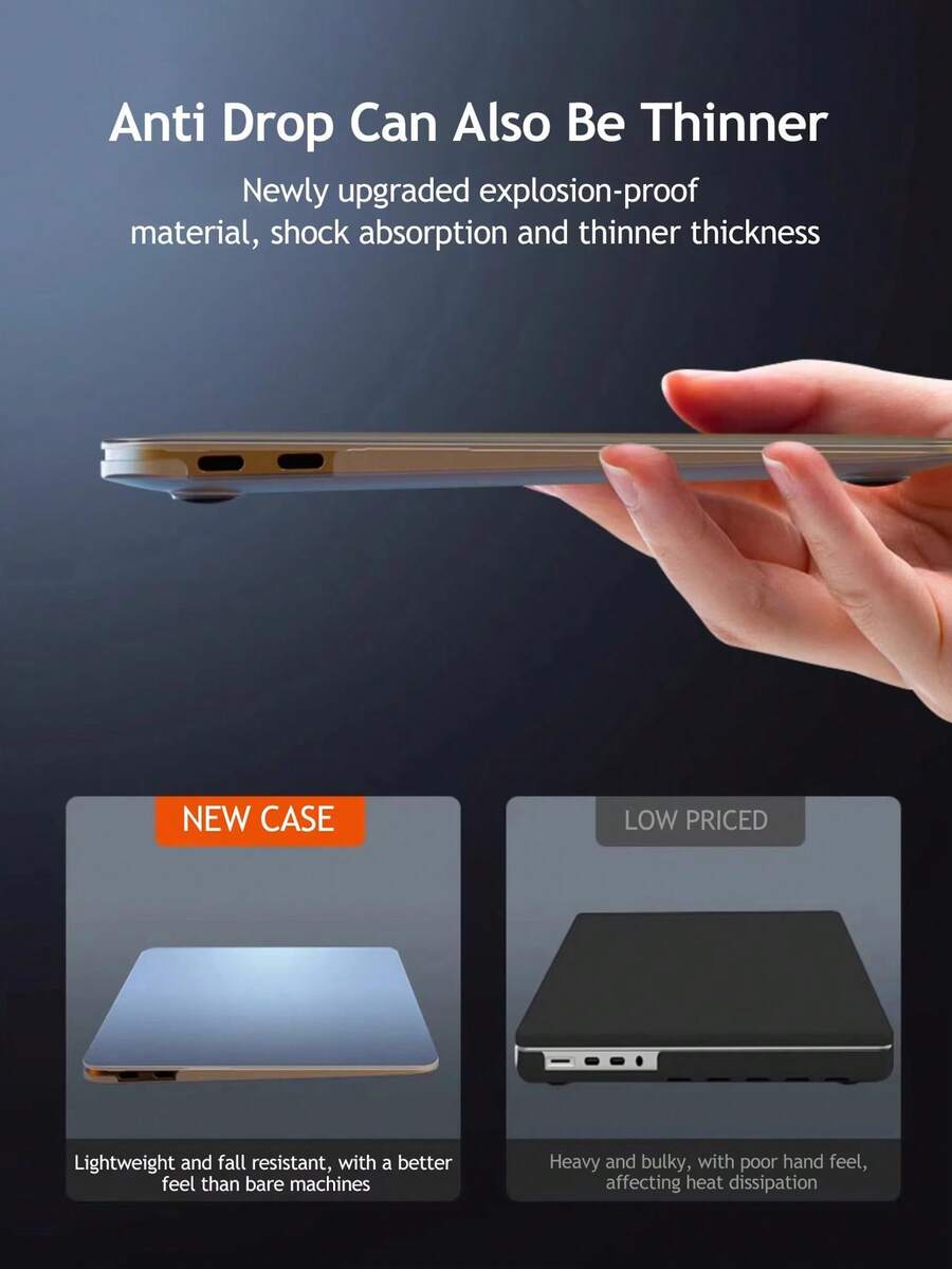 Zaštitna futrola za laptop kompatibilna sa MacBook Air 13-inč modelima