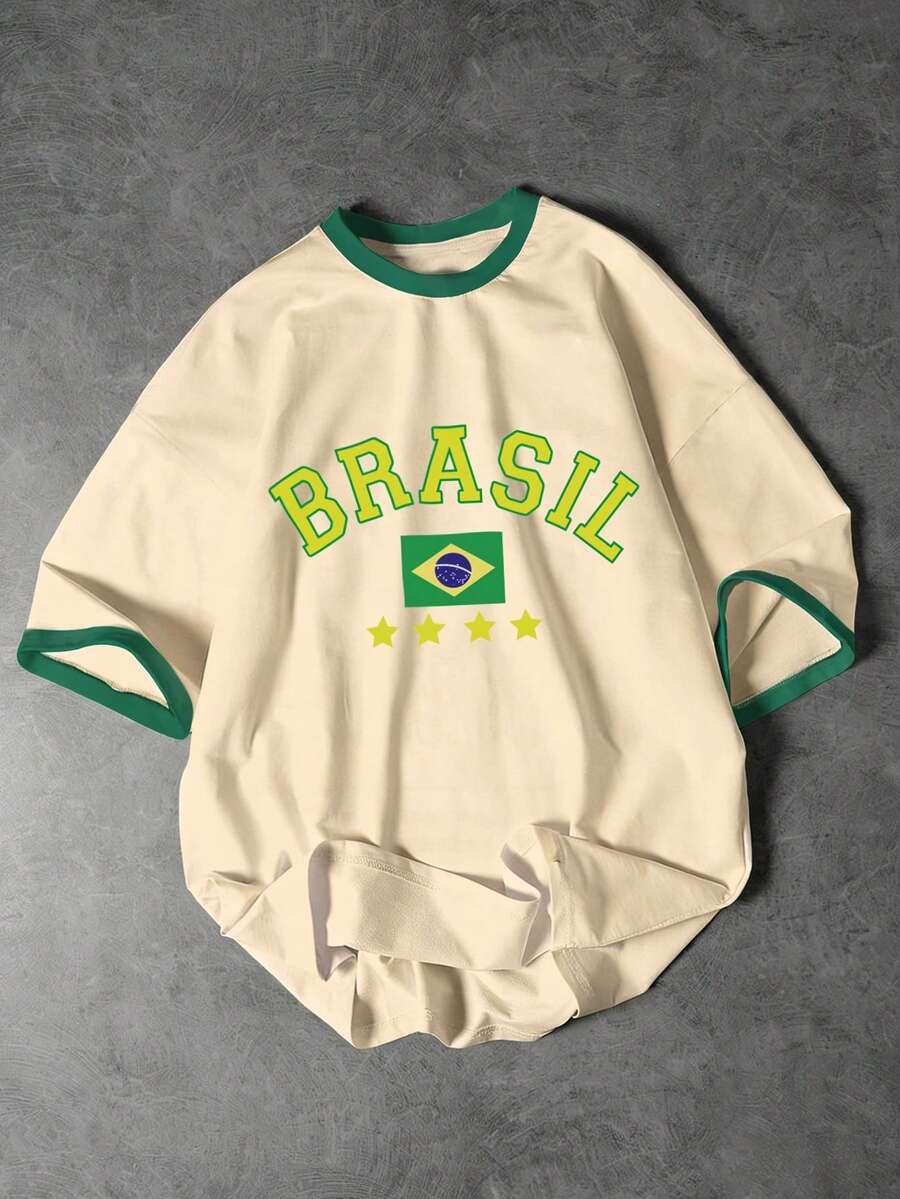 Muška  Brazil fudbalska majica kratkih rukava