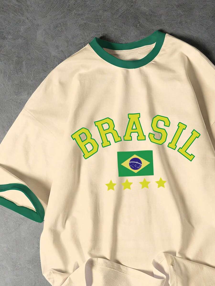 Muška  Brazil fudbalska majica kratkih rukava