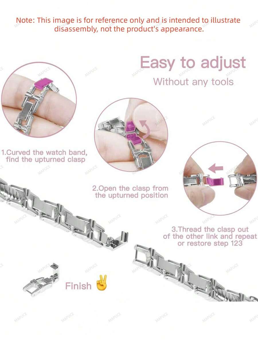 Moderan metalni kaiš za sat, kompatibilan sa Apple Watch 38/40/41/42/45/46/49mm