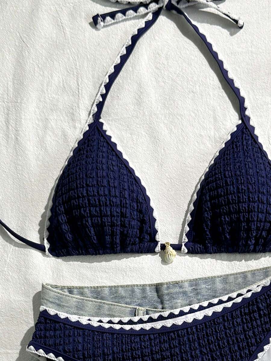 Ženski dvodelni bikini kupaći kostim