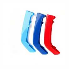 1set 3pcs M-Color For BMW Grille Insert Trims Stripe Car Grille Trim Clip For 3 Series F30 2013-2019 8 Rods 11 Rods