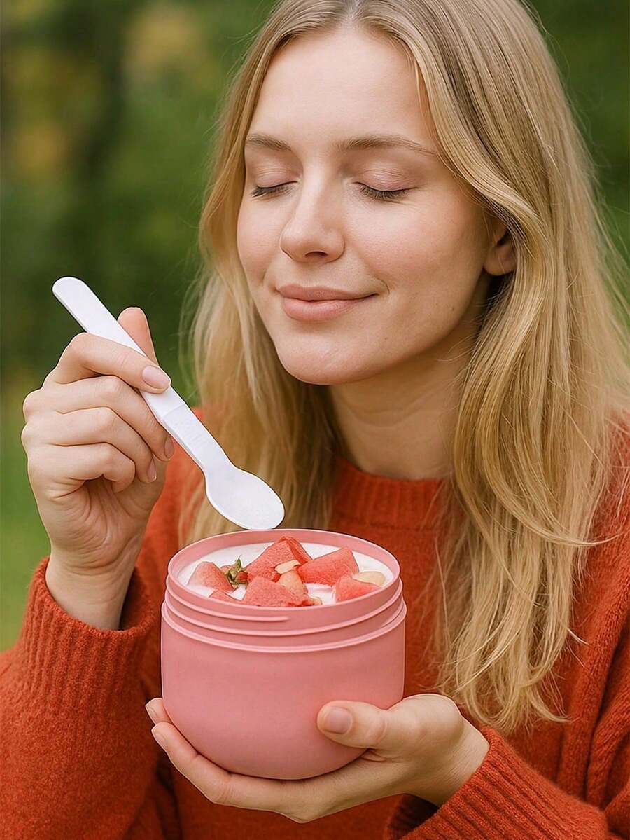 Prenosiva šolja za ovsenu kašu i jogurt od 600 ml