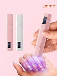 JMMO Portable Handheld Nail Dryer Lamp, UV/LED Nail Curing Light For All Gel Nail Polish, USB Rechargeable, Fast Drying Nail Lamp