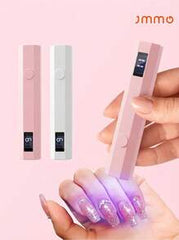 JMMO Portable Handheld Nail Dryer Lamp, UV/LED Nail Curing Light For All Gel Nail Polish, USB Rechargeable, Fast Drying Nail Lamp