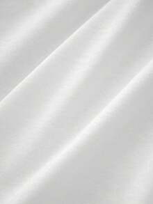 Summer New Casual Simple Letter Print Round Neck Short Sleeve T-Shirt, Fashionable Versatile Women's Top White