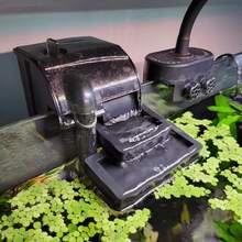 Aquarium Water Flow Baffle Diffuser, Fish Tank Filter Flow Controller, Aquarium Accessories, Provides Calm Water Flow For Betta Fish And Floating Plants, Open-Top Waterfall Effect, Helps Maintain Calm Water Surface And Slow Water Flow, Suitable For HOB Filters And Most Hang-On-Back Filters