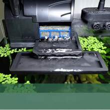 Aquarium Water Flow Baffle Diffuser, Fish Tank Filter Flow Controller, Aquarium Accessories, Provides Calm Water Flow For Betta Fish And Floating Plants, Open-Top Waterfall Effect, Helps Maintain Calm Water Surface And Slow Water Flow, Suitable For HOB Filters And Most Hang-On-Back Filters