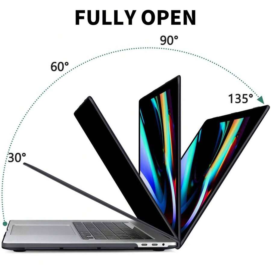 Prozirna zaštitna futrola za laptop sa mašnom, kompatibilna sa Apple notebook računarima