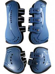 High Elastic Breathable Horse Leg Protectors, Shock-Absorbing & Wear-Resistant PU Riding Boots, Battery-Free Equestrian Gear Providing Comprehensive Leg Protection For Horses, Balancing Quality, Durability And Comfort For Safer And More Relaxed Riding