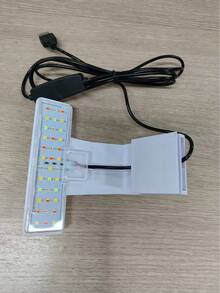 1pc Fish Tank Light, Aquarium Light - USB Powered, 10 Brightness Levels And 3 Lighting Modes - Suitable For Freshwater/Saltwater Fish Tanks, Aquarium Lighting, Aquatic Plants And Underwater Landscape, For Aquarium Hobbyists
