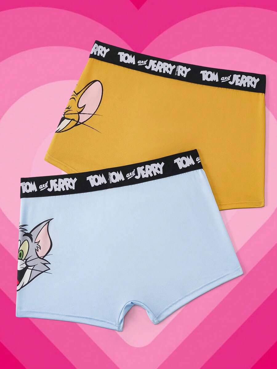 TOM & JERRY 2 komada muških ležernih udobnih bokserica