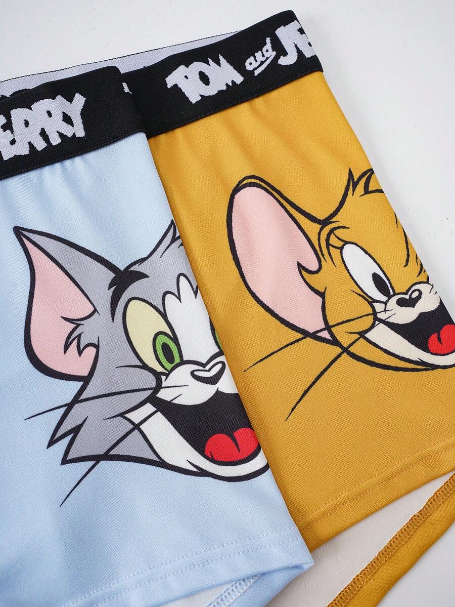 TOM & JERRY 2 komada muških ležernih udobnih bokserica
