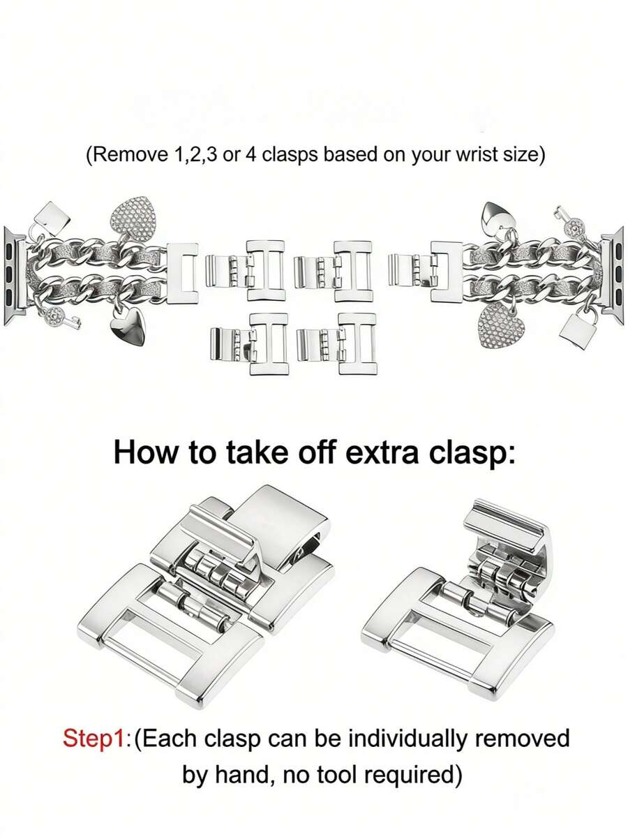 Moderan metalni kaiš za sat, kompatibilan sa Apple Watch 38/40/41/42/45/46/49mm