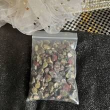 100g Small Pack, Dragon Blood Stone Chips, Aquarium Gravel Decorative Pebbles, Glass Container Craft Filler