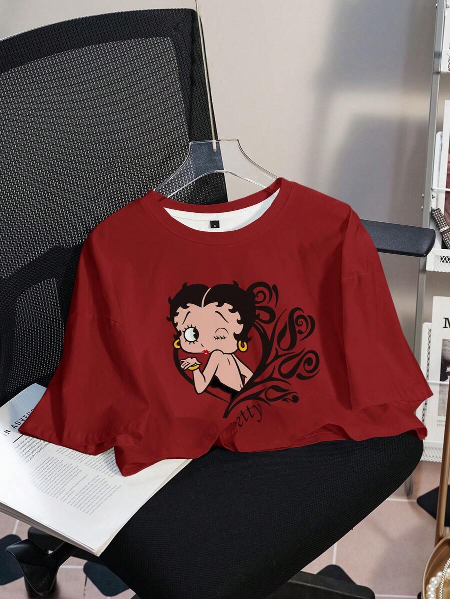 LOONEY TUNES Ženska ležerna majica sa printom crtanih filmova