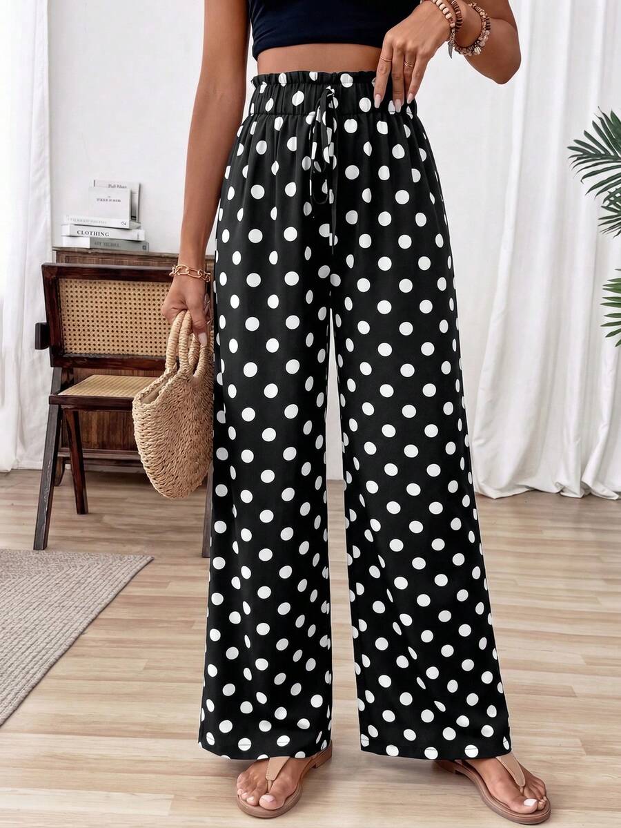 Ženske pantalone sa leopard printom, jesenja tkanina za žene