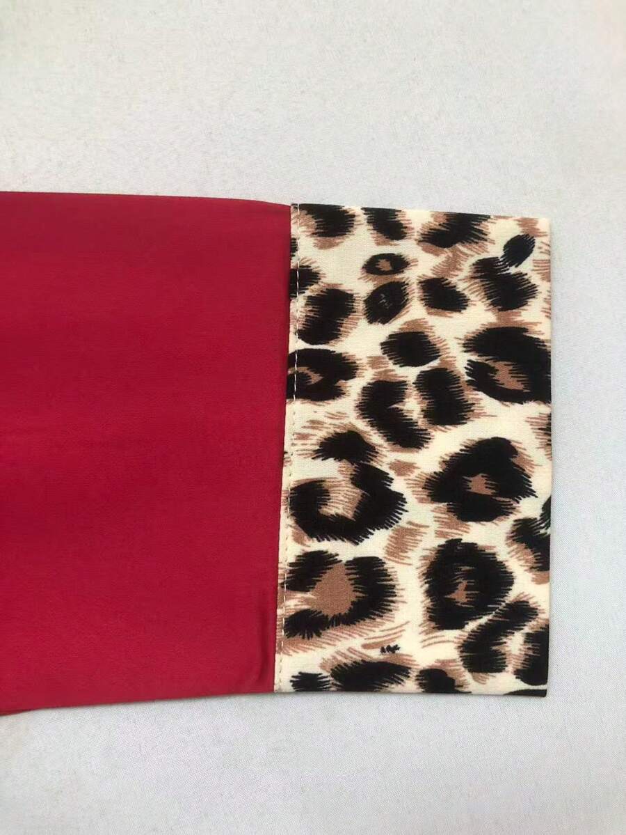 Ženska elegantna košulja sa leopard printom