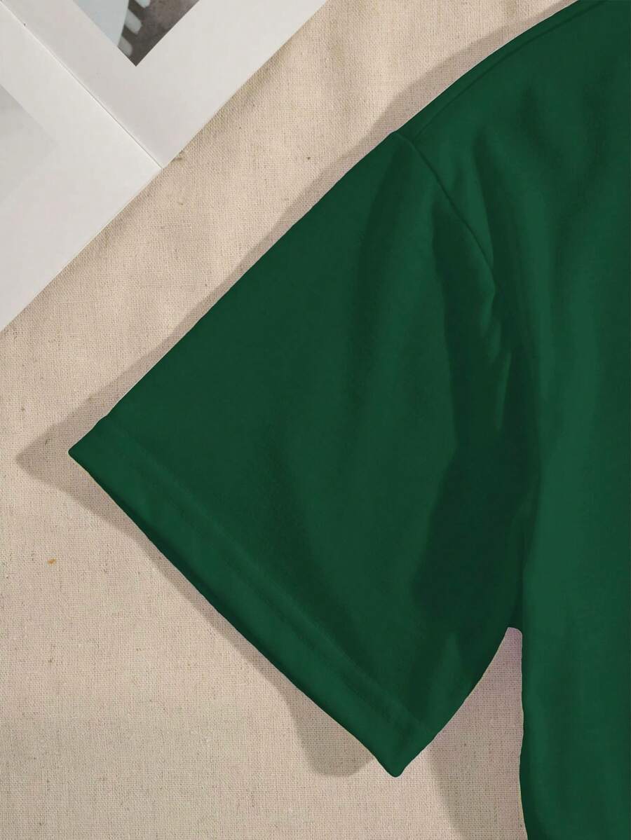 Ženska mekana svestrana majica sa elegantnim printom slova "MILANO ITALIJA"