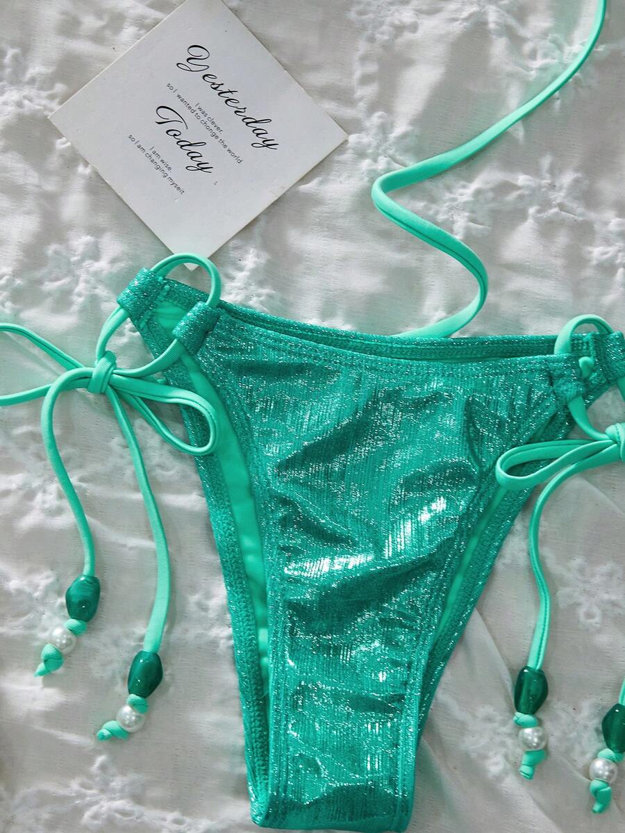 Ženski  metalik tkanina seksi slatki  bikini