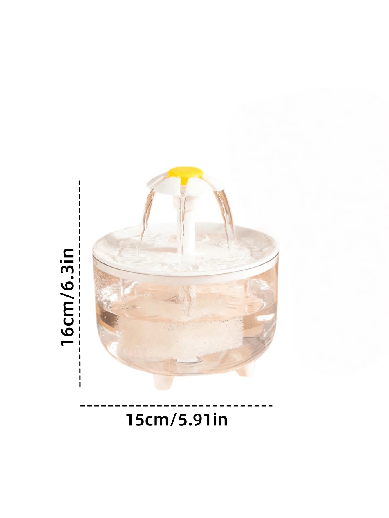 Automatska fontana za vodu za kućne ljubimce na USB napajanje, 50.72 oz, tihi rad