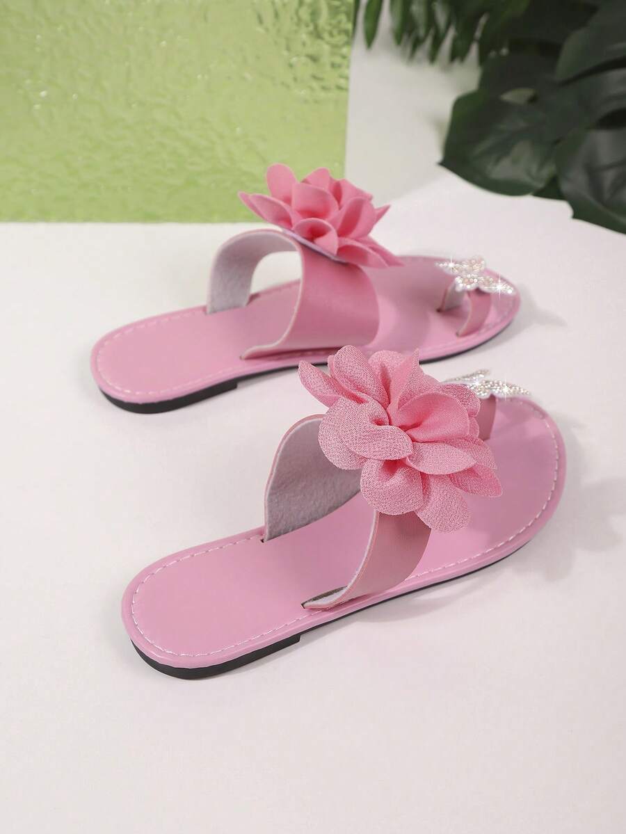 Ženske flip-flop papuče sa dekoracijom