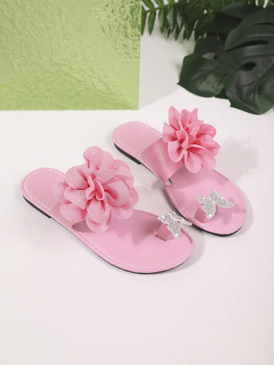 Ženske flip-flop papuče sa dekoracijom