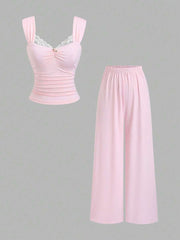 Slatki set pantalone + majica