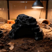 Turtle And Fish Co-Habitat Basking Platform, Turtle Basking Ramp, Climbing Ladder, Fish Tank Hiding Cave, Climbing Slope, Reptile Rock Shelter, Lizard And Snake Habitat, Turtle Climbing Platform, Gecko And Snake Shelter, Suitable For Breeding Enclosure And Aquarium Decor