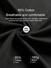 Aloruh 95% Cotton Black Backless Bowknot Sleeveless Shirt