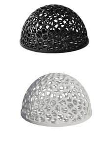 Aquarium Decor Ornament, Ventilated Dome Hideaway House, Shelter And Breeding Ground For Shrimp And Tropical Fish