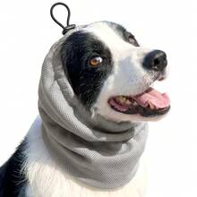 Dog Cooling Head Cover, Cooling Hoodie Bandanas Neck Wraps Ice Scarf For Dogs, Instant Cooling Ear Cover Muffs For Hot Weather, Ice Scarf Pet Heat Relief Collar Hiking Camping Accessories For Summer