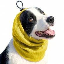 Dog Cooling Head Cover, Cooling Hoodie Bandanas Neck Wraps Ice Scarf For Dogs, Instant Cooling Ear Cover Muffs For Hot Weather, Ice Scarf Pet Heat Relief Collar Hiking Camping Accessories For Summer