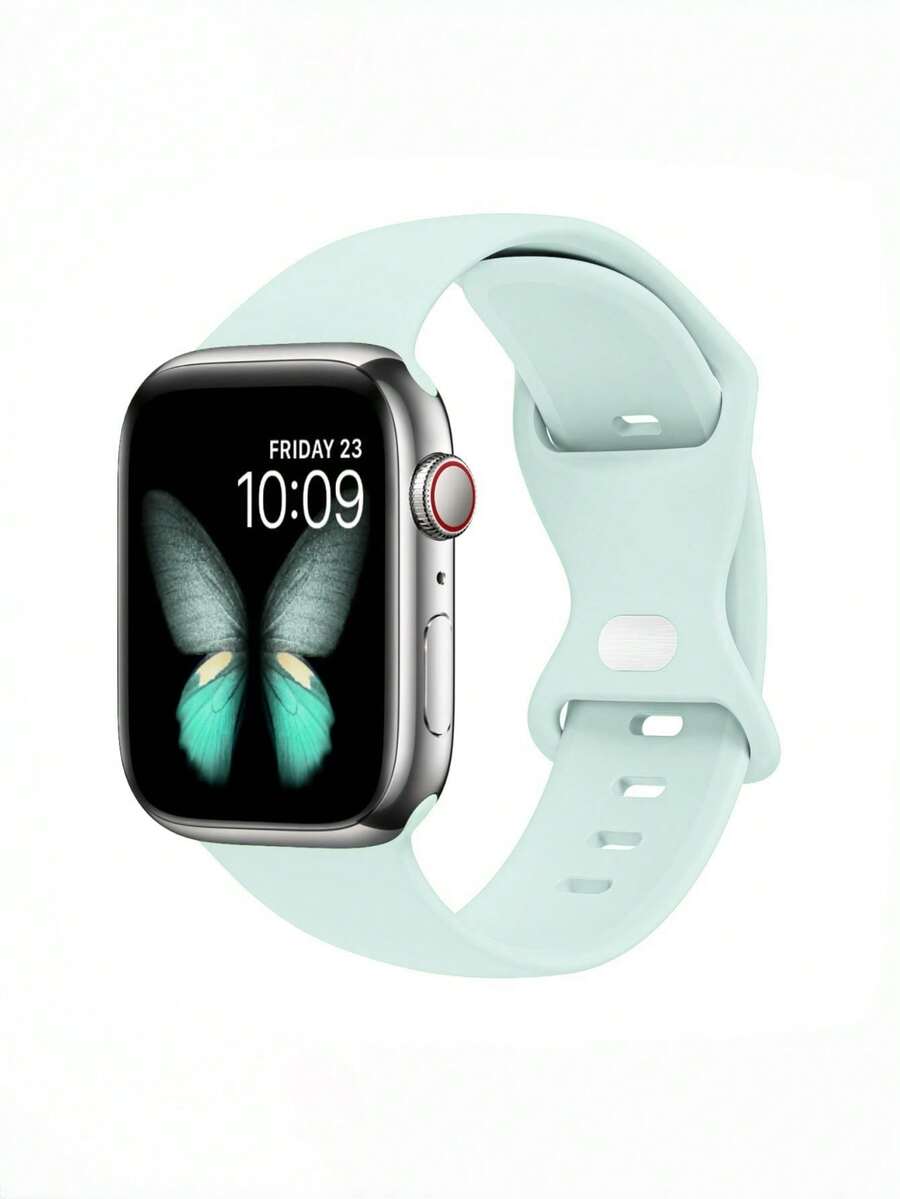 Unisex modni ležerni kaiš za sat od silikona , kompatibilan sa Apple Watch 38mm 40mm 41mm 45mm 46mm 44mm 49mm