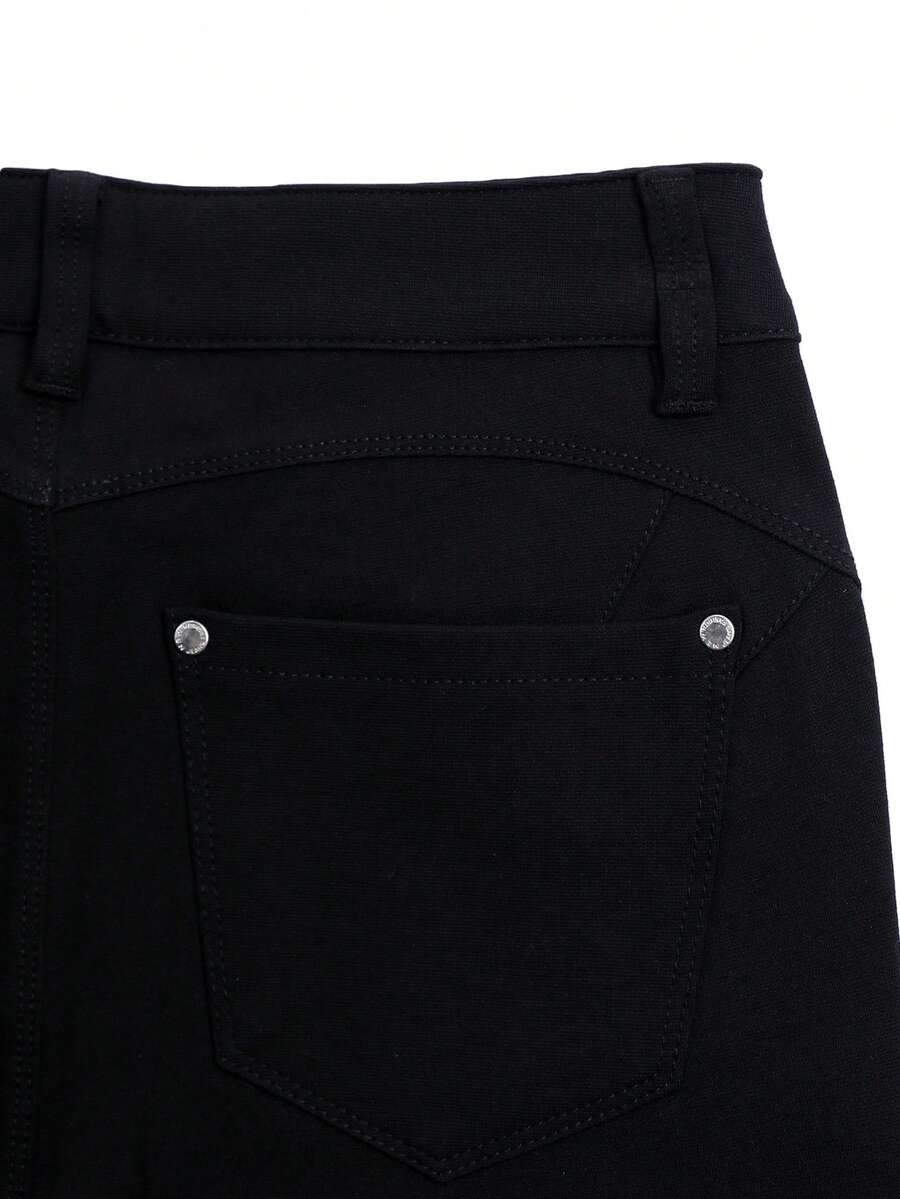 Ženske joger pantalone uskog kroja sa elastičnim manžetnama, joga sportske pantalone do gležnja, uske sa efektom podizanja zadnjice i kontrolom stomaka, poslovno-ležerni seksi stil, jesen/zima