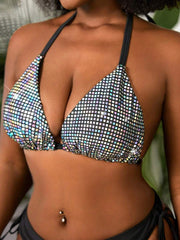 Ženski bikini gornji deo plus size sa halter izrezom