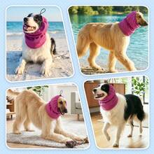 Dog Cooling Head Cover, Cooling Hoodie Bandanas Neck Wraps Ice Scarf For Dogs, Instant Cooling Ear Cover Muffs For Hot Weather, Ice Scarf Pet Heat Relief Collar Hiking Camping Accessories For Summer