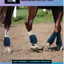 Breathable Horse Leg Gear - Shock-Absorbing PU Leather Horse Riding Boots, Durable Horse Leg Protectors Suitable For Horseback Riding, Battery-Free Equestrian Equipment