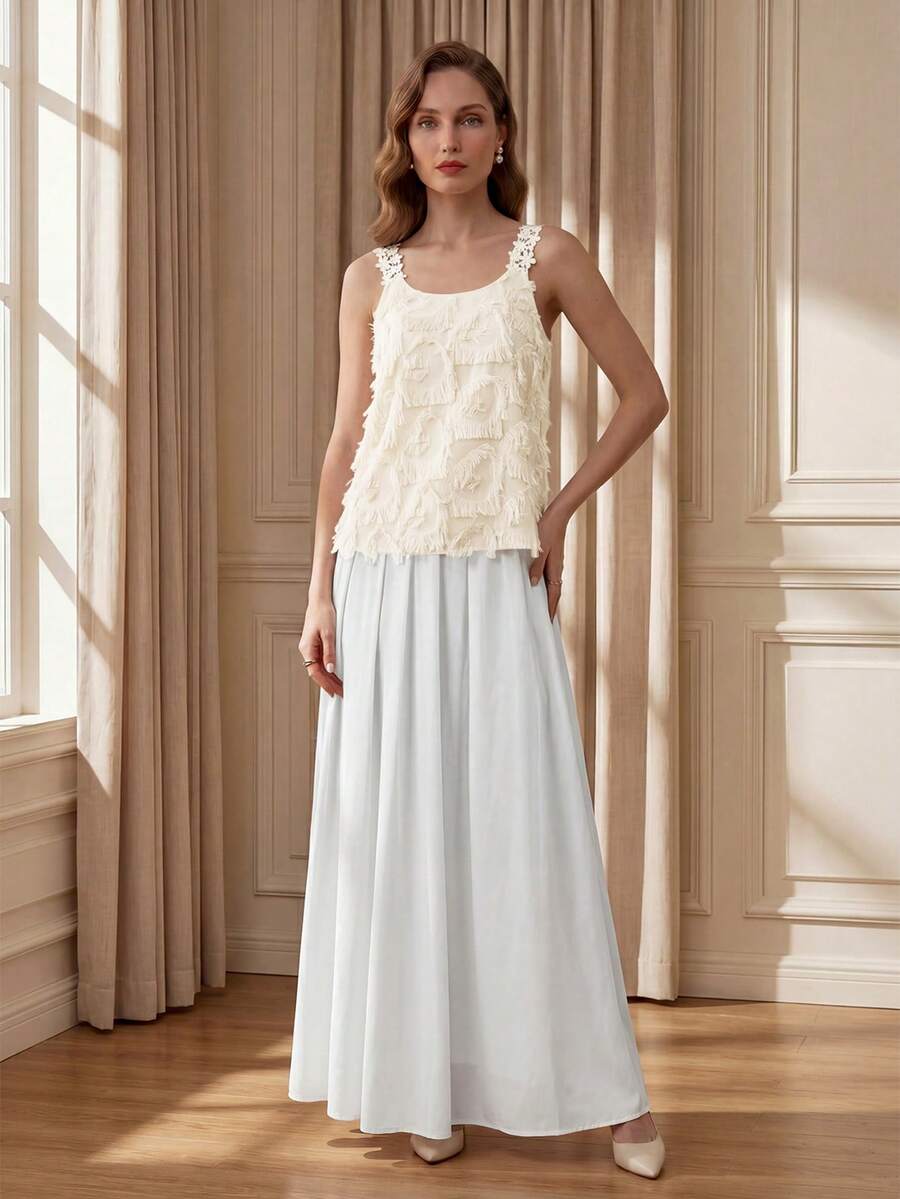 Ženska Elegantna Casual Čipkana Majica