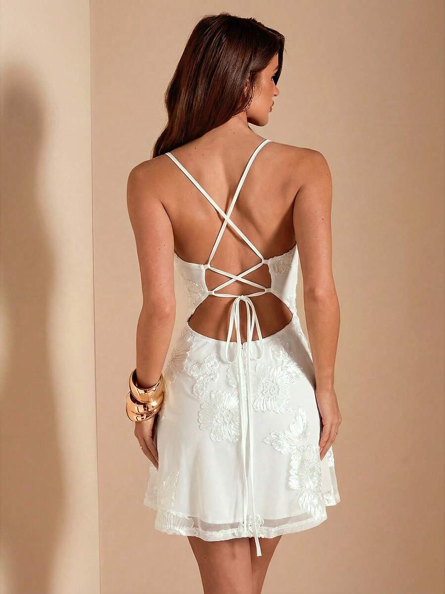 Bodycon Haljina bez Leđa sa Šljokicama