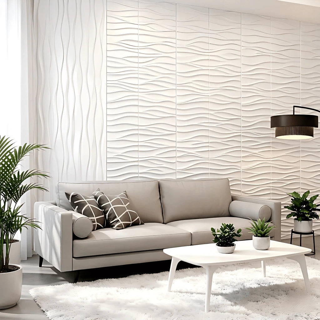 Premium 3D geometrijski dekorativni PVC zidni paneli