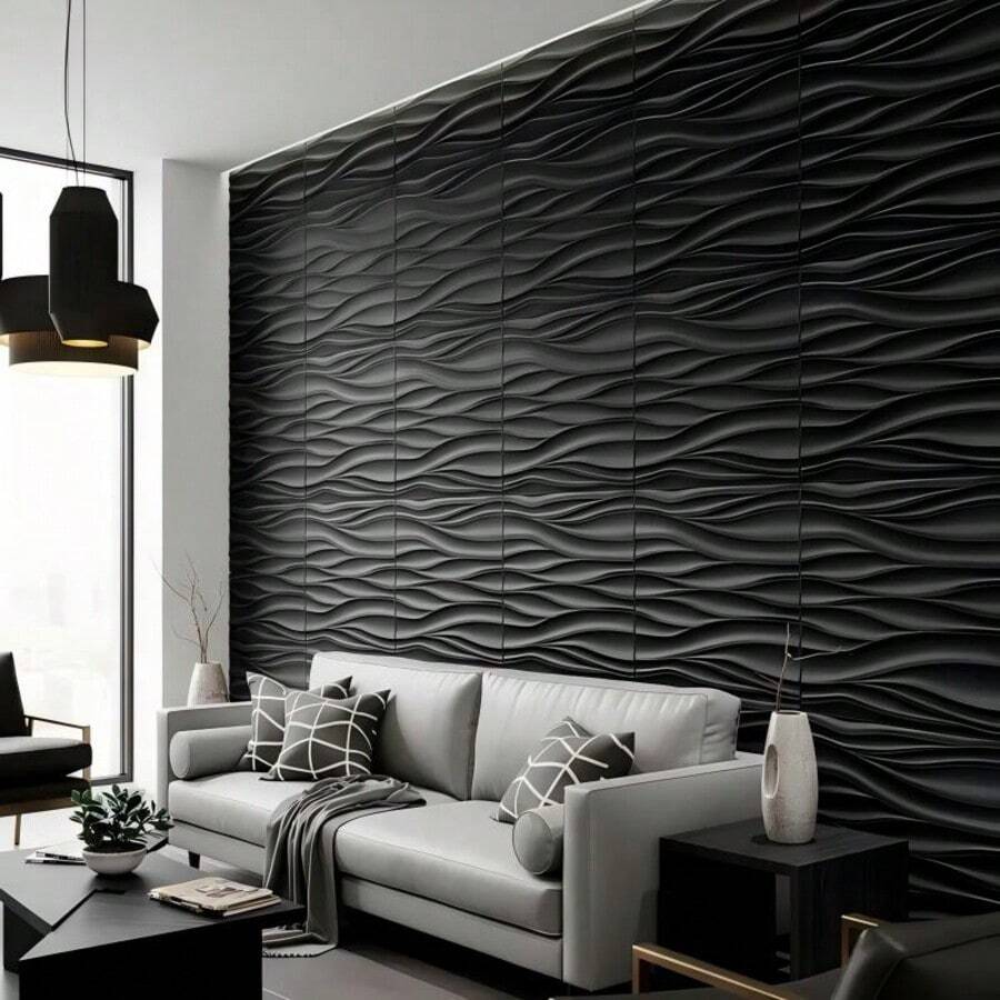 Premium 3D geometrijski dekorativni PVC zidni paneli