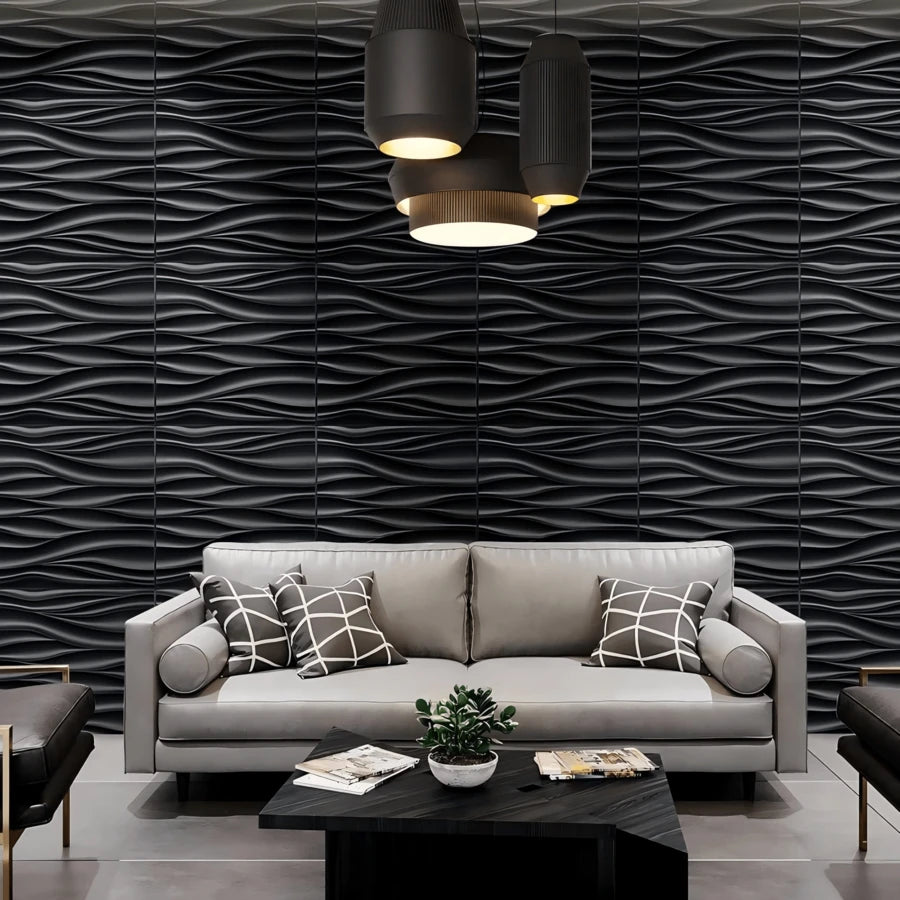 Premium 3D geometrijski dekorativni PVC zidni paneli