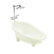 1pc Realistic Reptile & Small Pet Bath Tub, Suitable For Hamsters, Lizards, Turtles, Parrots And Birds, Aquarium And Cage Decor And Cleaning Accessory