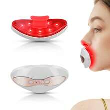 650mAh Electric Lip Plumper, LED Heated Portable Lip Protector, Rechargeable Lip Enhancer Pump With Eye Protection Function