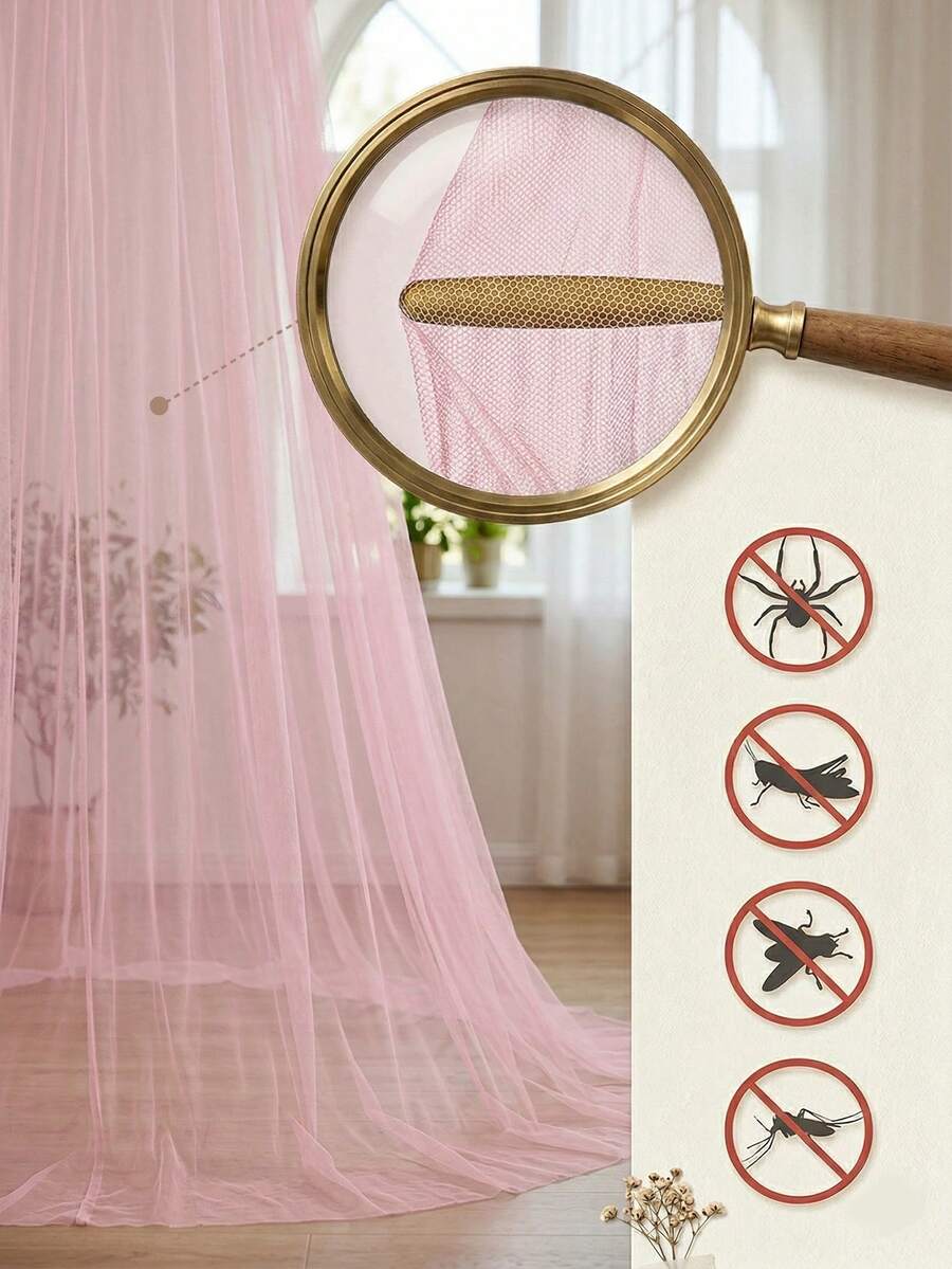 Zavesa u princeza stilu, baldahin za krevet za devojčice
