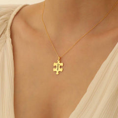 Puzzle ogrlica