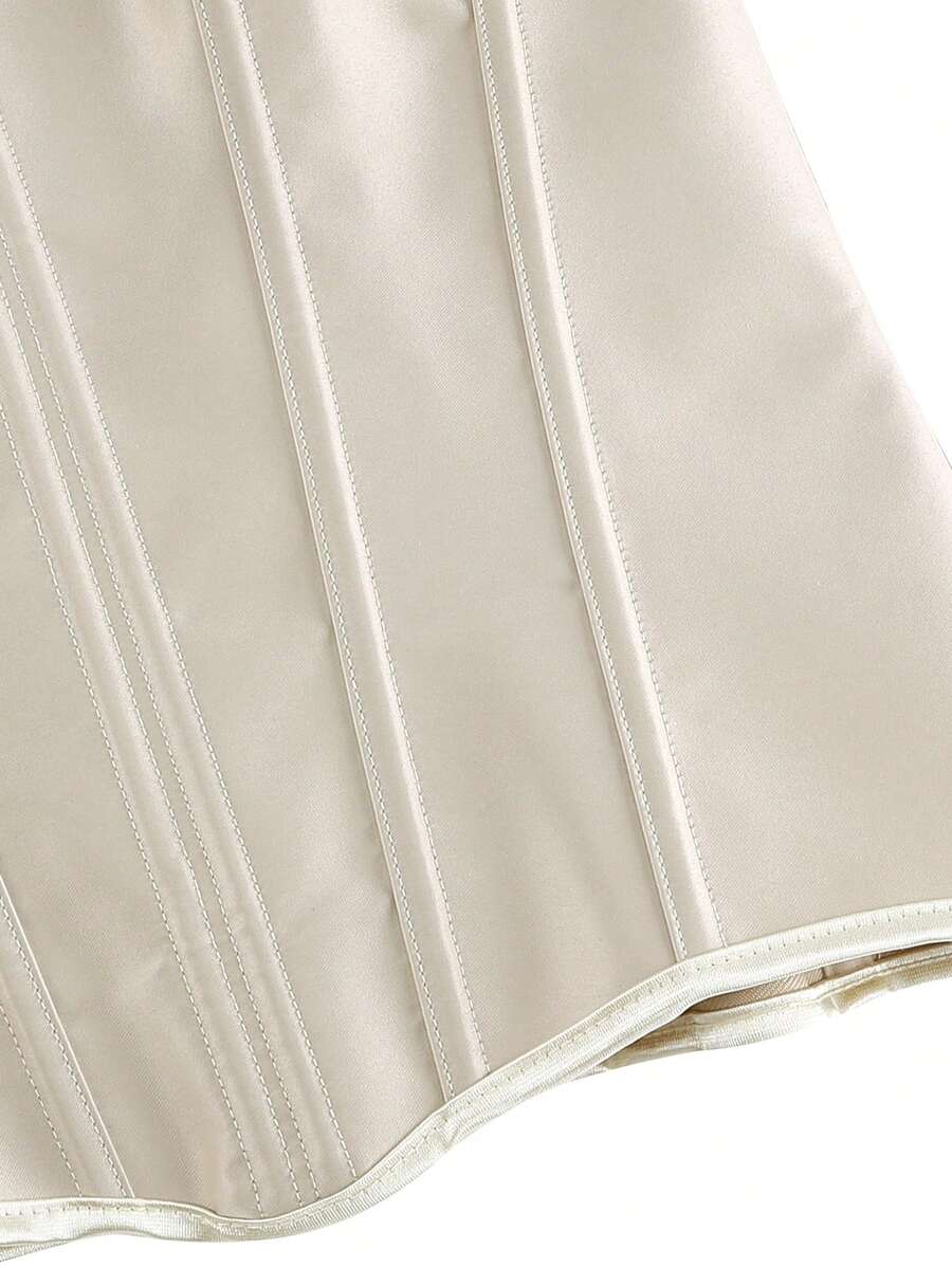 Overbust korset top bustijer, top za oblikovanje tela bez bretela